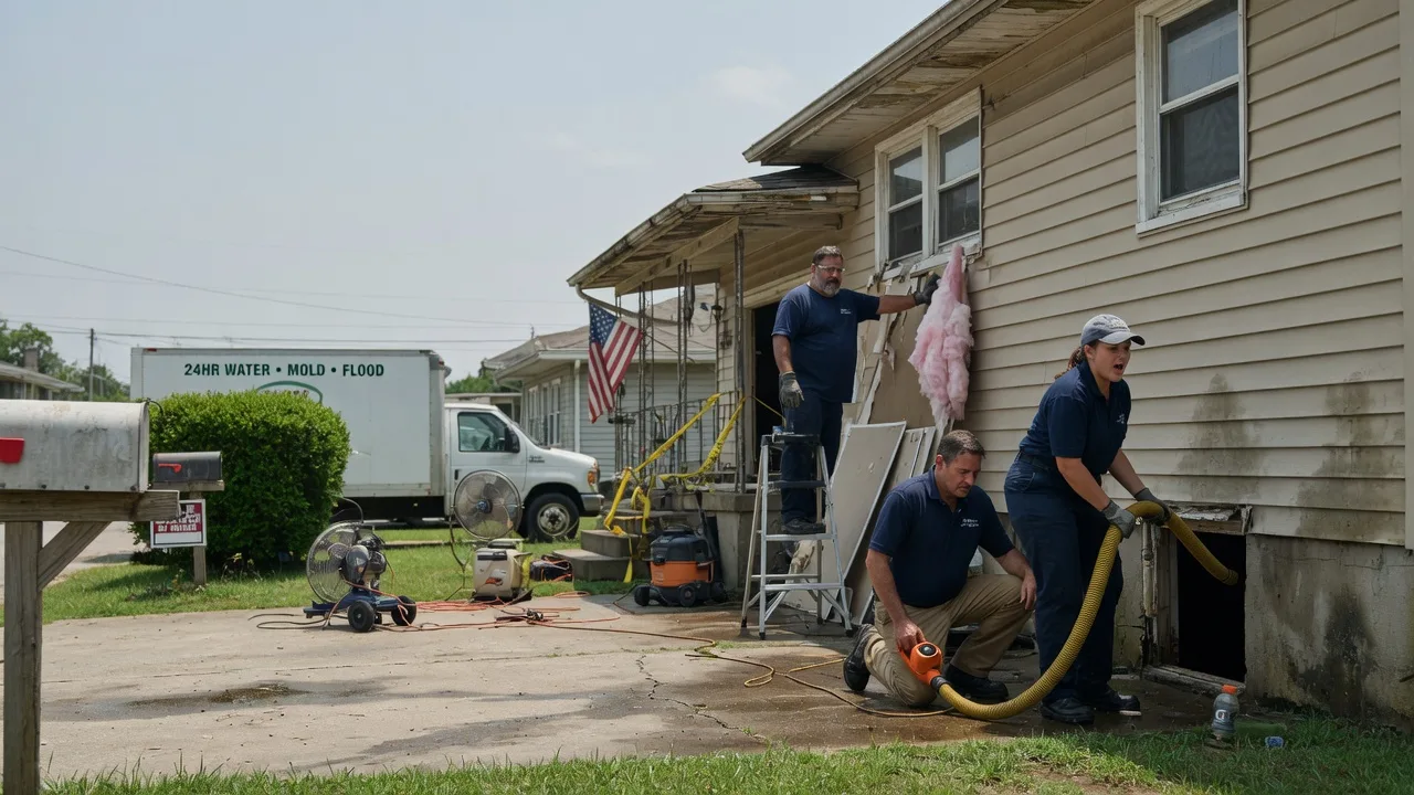 Water Damage Repair in Le Roy, KS near me